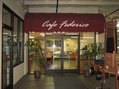 The outside of Cafe Federico