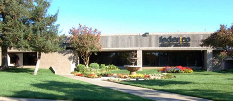 View of the front of the Federico Beauty Institute campus in Sacramento, California